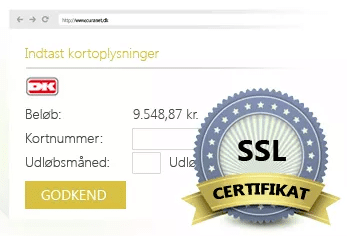 SSL Certifikat eksempel