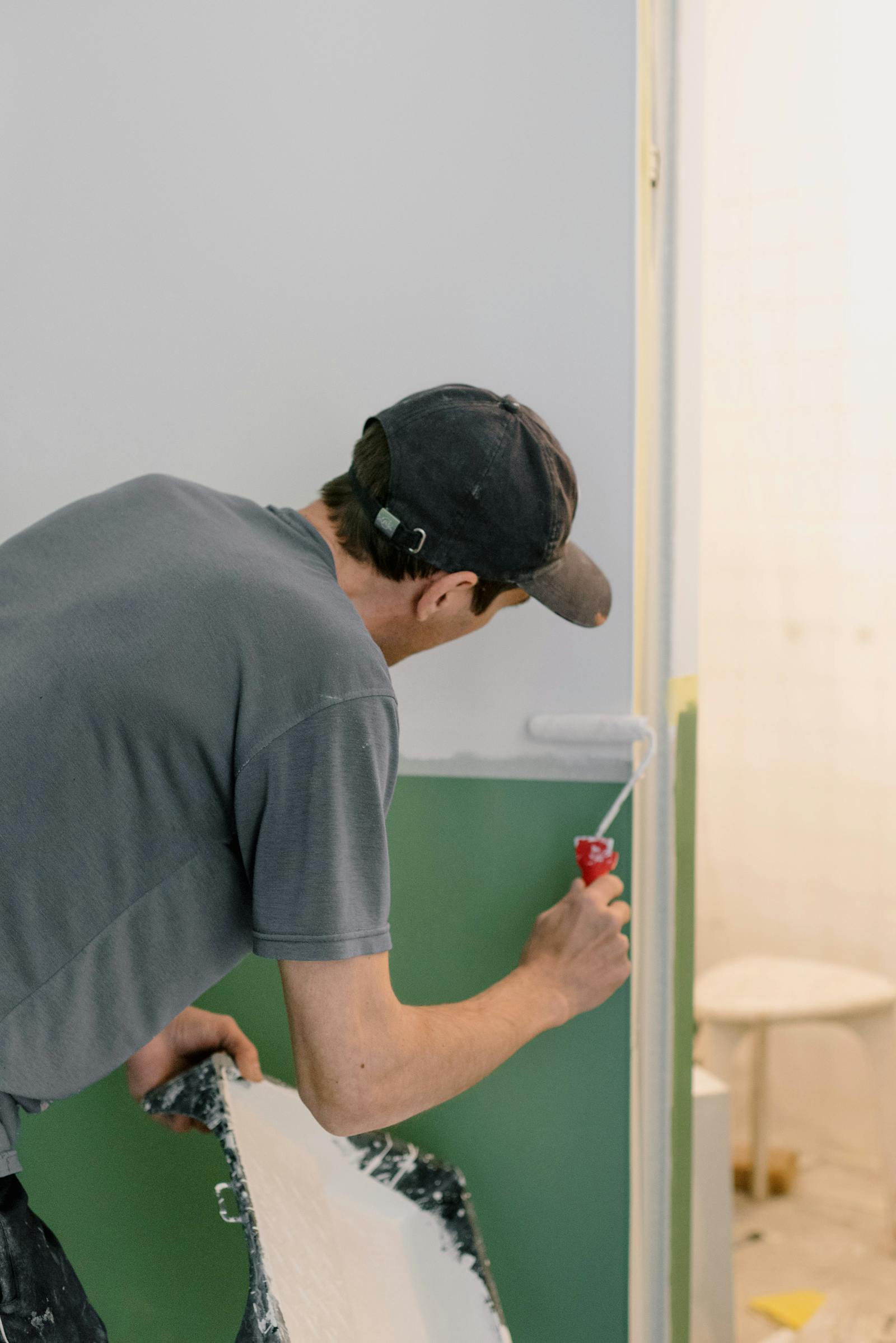 Serviceteknikker i arbejde