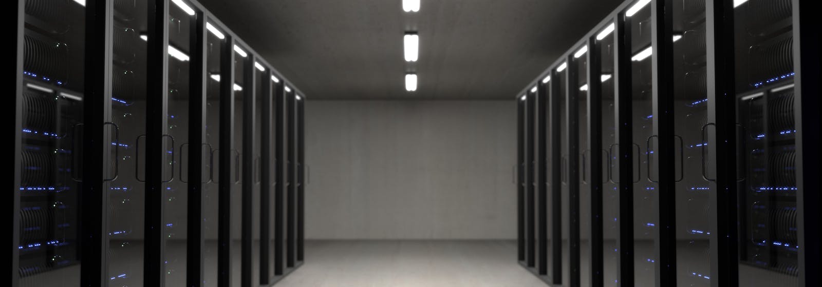 Server-rack i JITS' danske datacenter