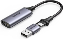 Ugreen Usb-A Usb-C Til Hdmi Adapter