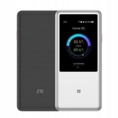 ZTE U60 Pro WiFi7 (MU5250) Trådløs router Bærbar 5G Sølv