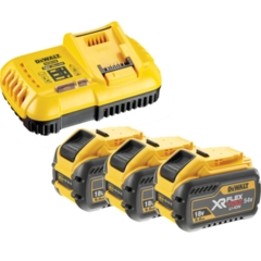 DeWalt DCB118X3-QW XR FlexVolt Batteri- og Opladersæt